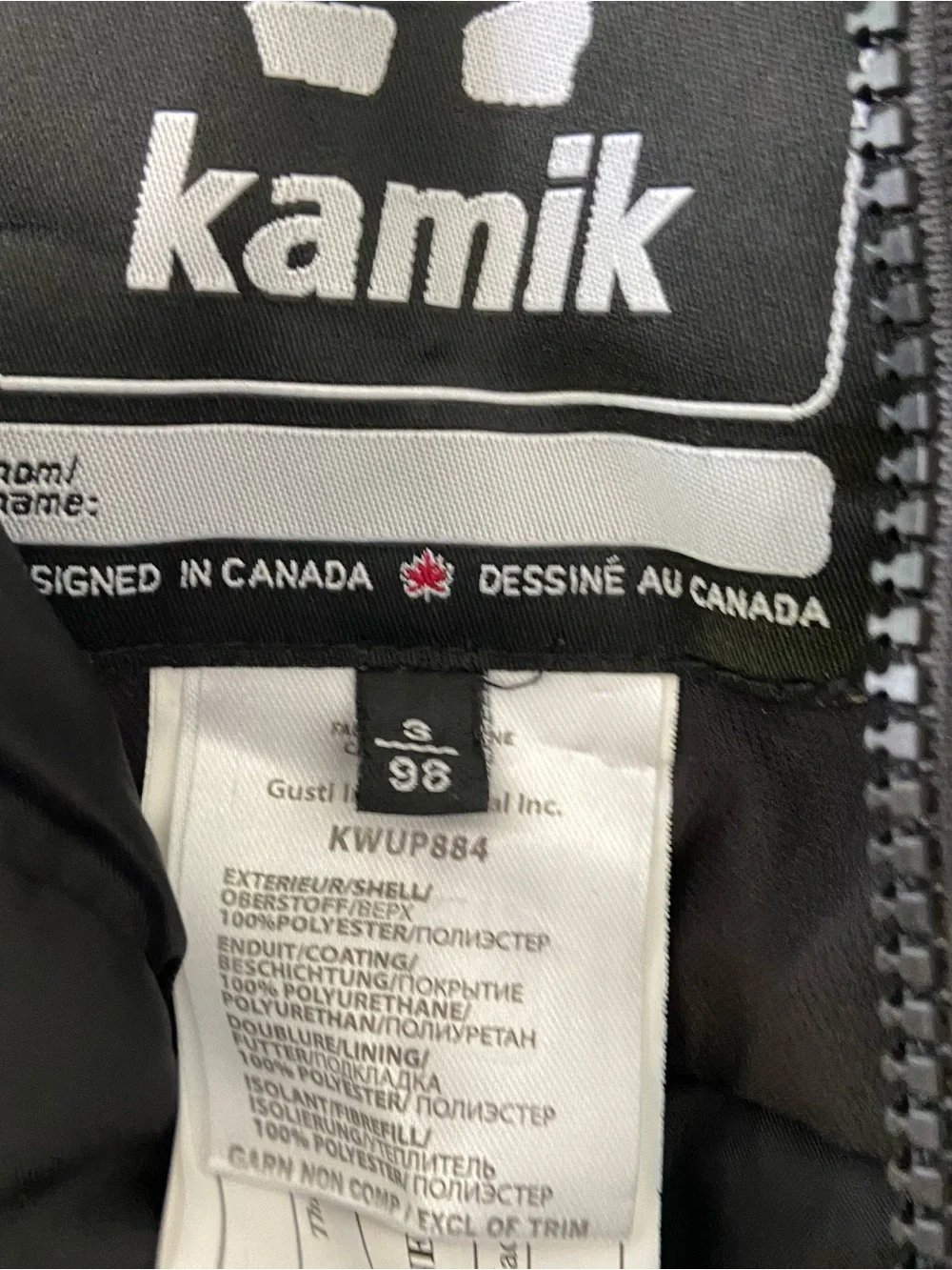 Kamik insulated snow